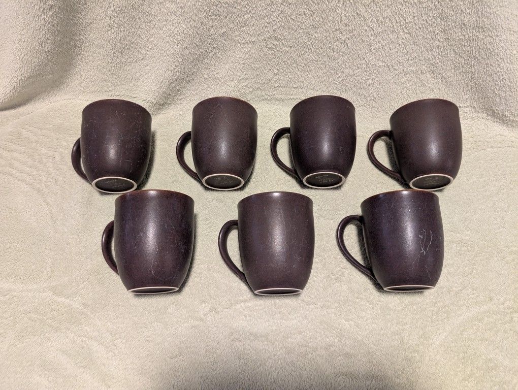 Noritaki Stoneware 12oz Mugs In Kona