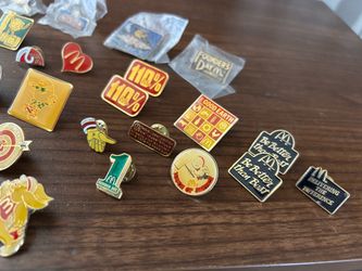 Vintage McDonald pins