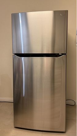 LG Stainless Steel Refrigerator 20 Cu Ft – Excellent Condition