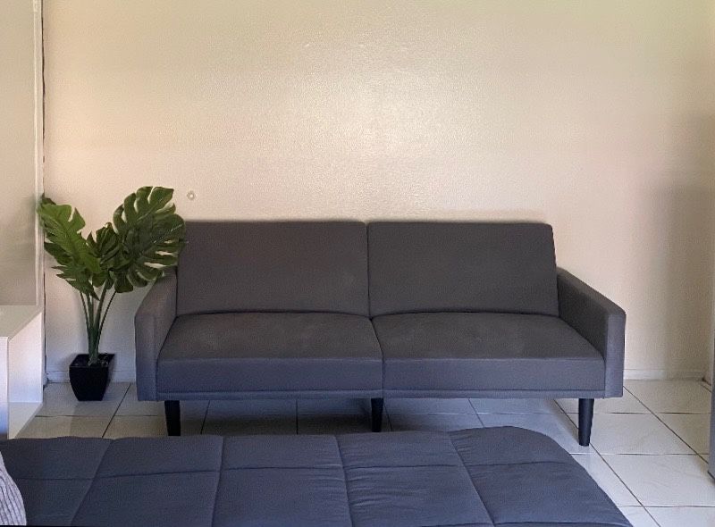 Grey Futon/Sofa
