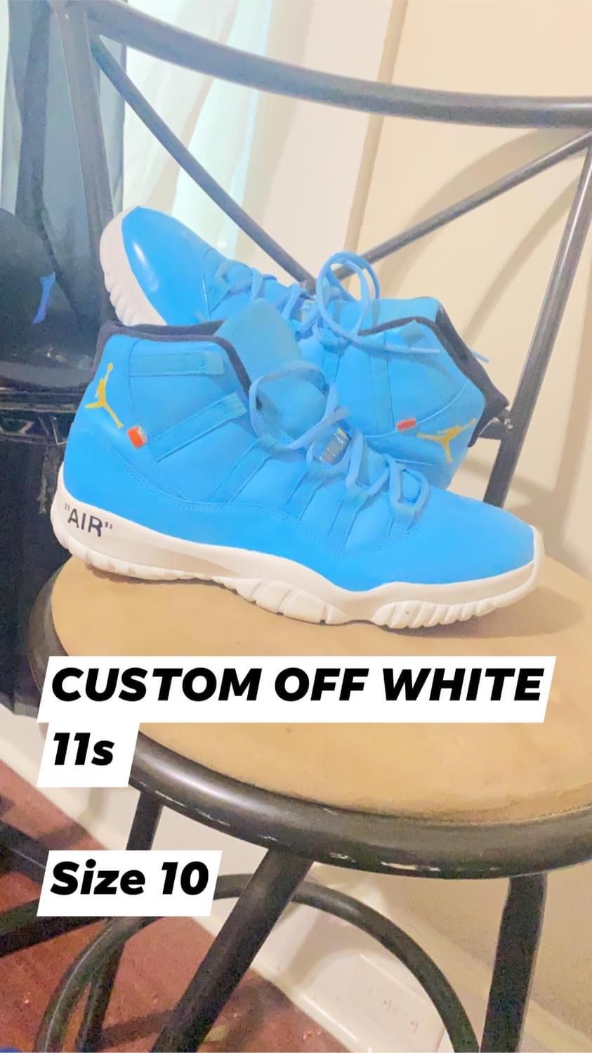 Custom Off White Air Jordan 11