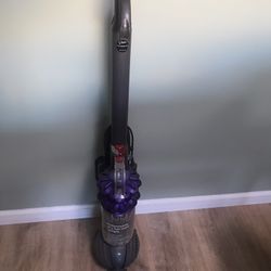 Dyson DC50 Animal Compact Upright Vacuum Cleaner, Iron/Purple - Corded