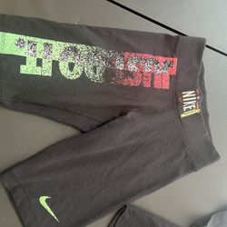 Nike Biker Short/crop Top Set 