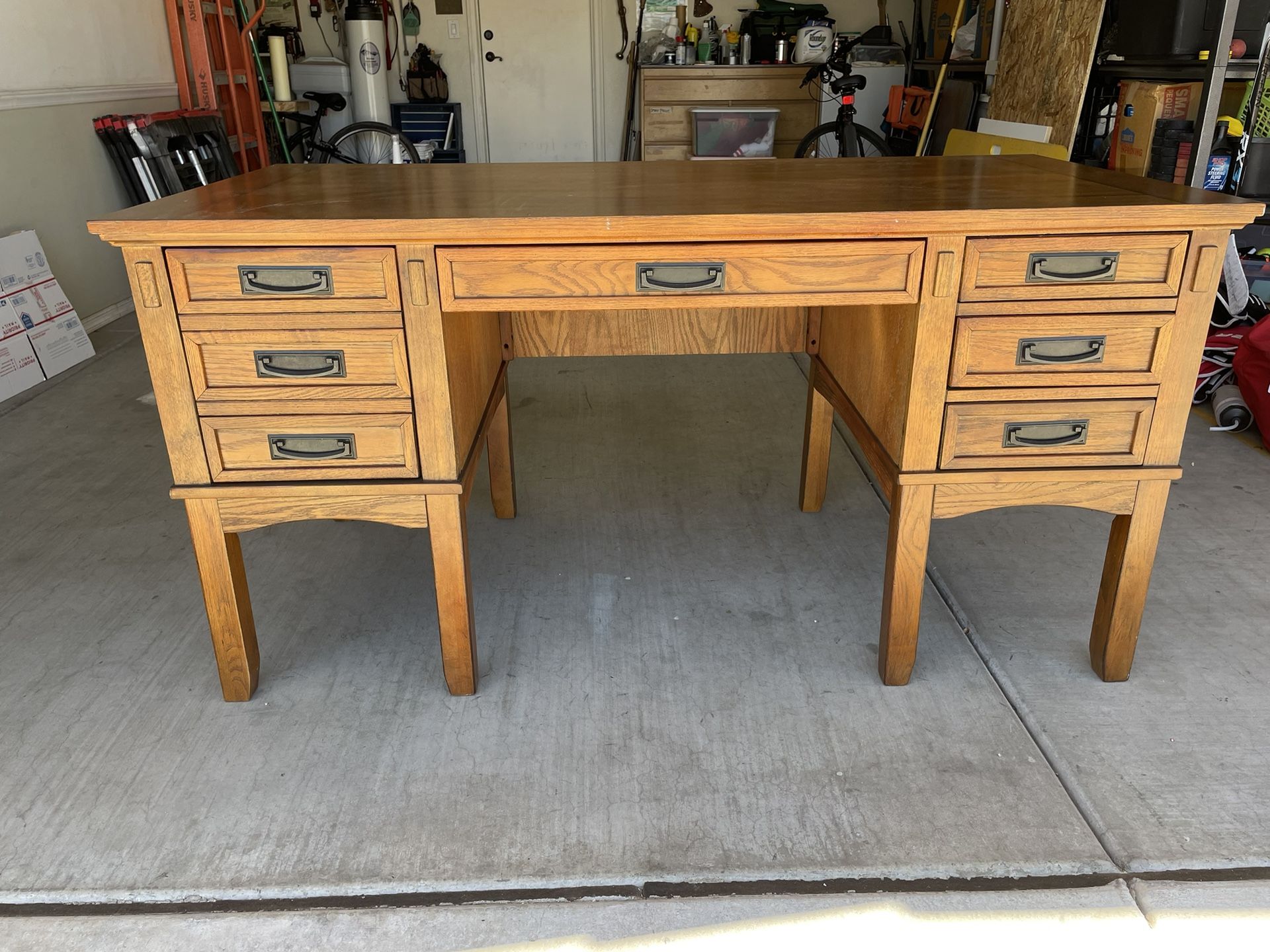 Oak Desk