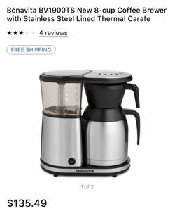 8 cup coffee brewer