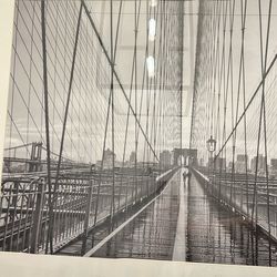 Brooklyn Bridge Framed Photo