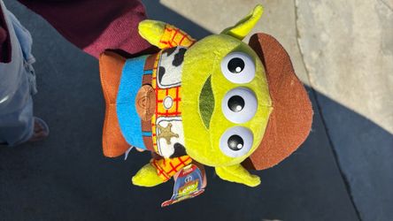Disney Pixar Toy Story Alien as Woody Plush