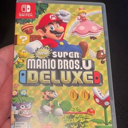 Super Mario Bros Deluxe Nintendo Switch El juego Super Mario Bros. funciona con Nintendo Switch.