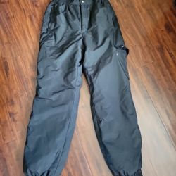 mens snow pants size 34