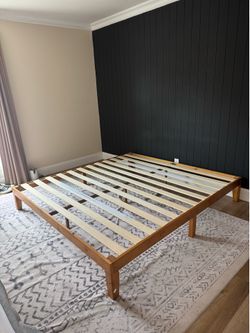 King size bed frame