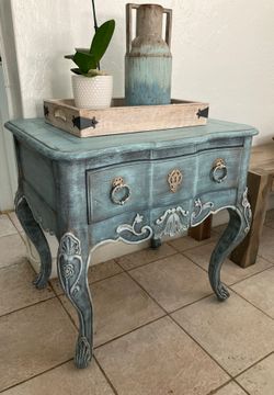 Hand painted coffee table ANTIQUE