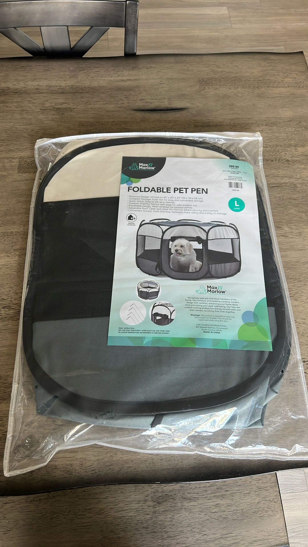 Foldable Pet pen
