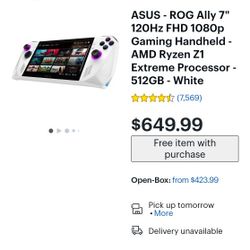 Rog Ally Z1 Extreme 