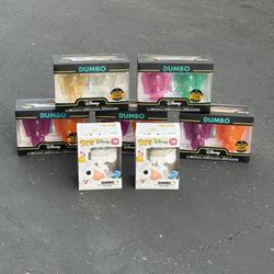 Dumbo Funko Pop Vinyl Figures Lot Elephant Figurine Disney Hikari XS Lot