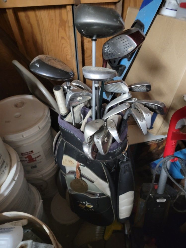 Golf clubs And bag
