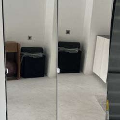 IKEA Closet With Mirrors