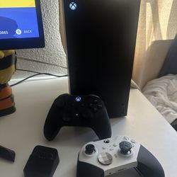 Xbox Series X with 2 Elite Controllers 