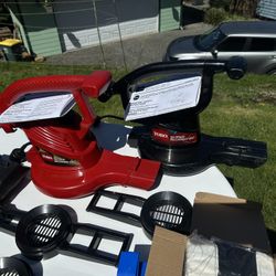 Two Toro Blower/Vac with extra parts and new bag 