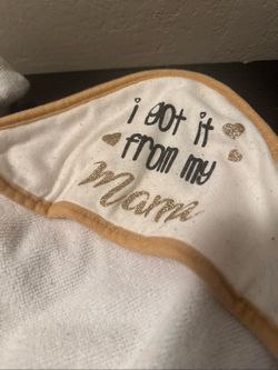 Baby towels used