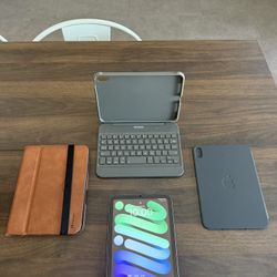 iPad Mini a17 Pro + 3 Cases