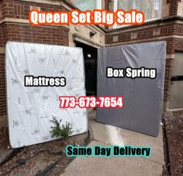 Queen Mattress & Box Spring - BIG SALE 💥🚛