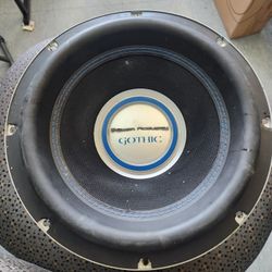 Power Acoustic Gothic 12" Sub, Very Good Condition