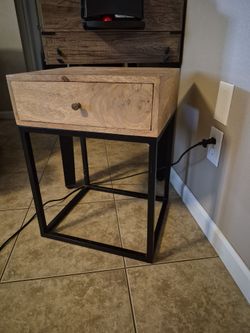 In table