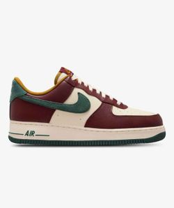 Nike Air Force 1 '07 LV8 "Coconut Milk/Vintage Green/Dark Team Red" shoes