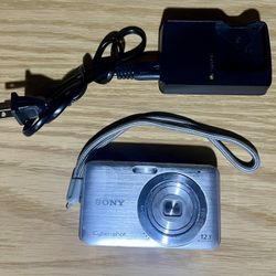 Sony Cyber-Shot DSC-W310 12.1MP CCD Digital Camera Silver SteadyShot