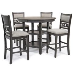 Counter Height Table & 4 Chairs