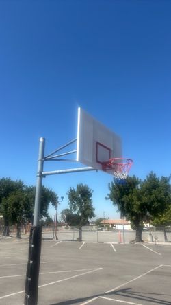 Playground grade back boards only 2 for 50.00 only one back bracket no post or rims