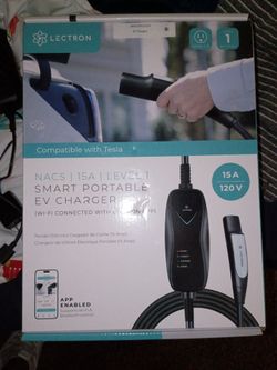 Lectron NACS Level 1 Smart Portable EV Charger