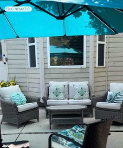 4 piece Outdoor Patio Set-Gently Used