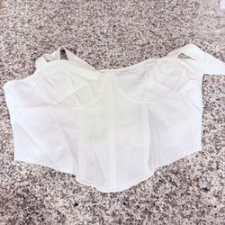 White Corset top
