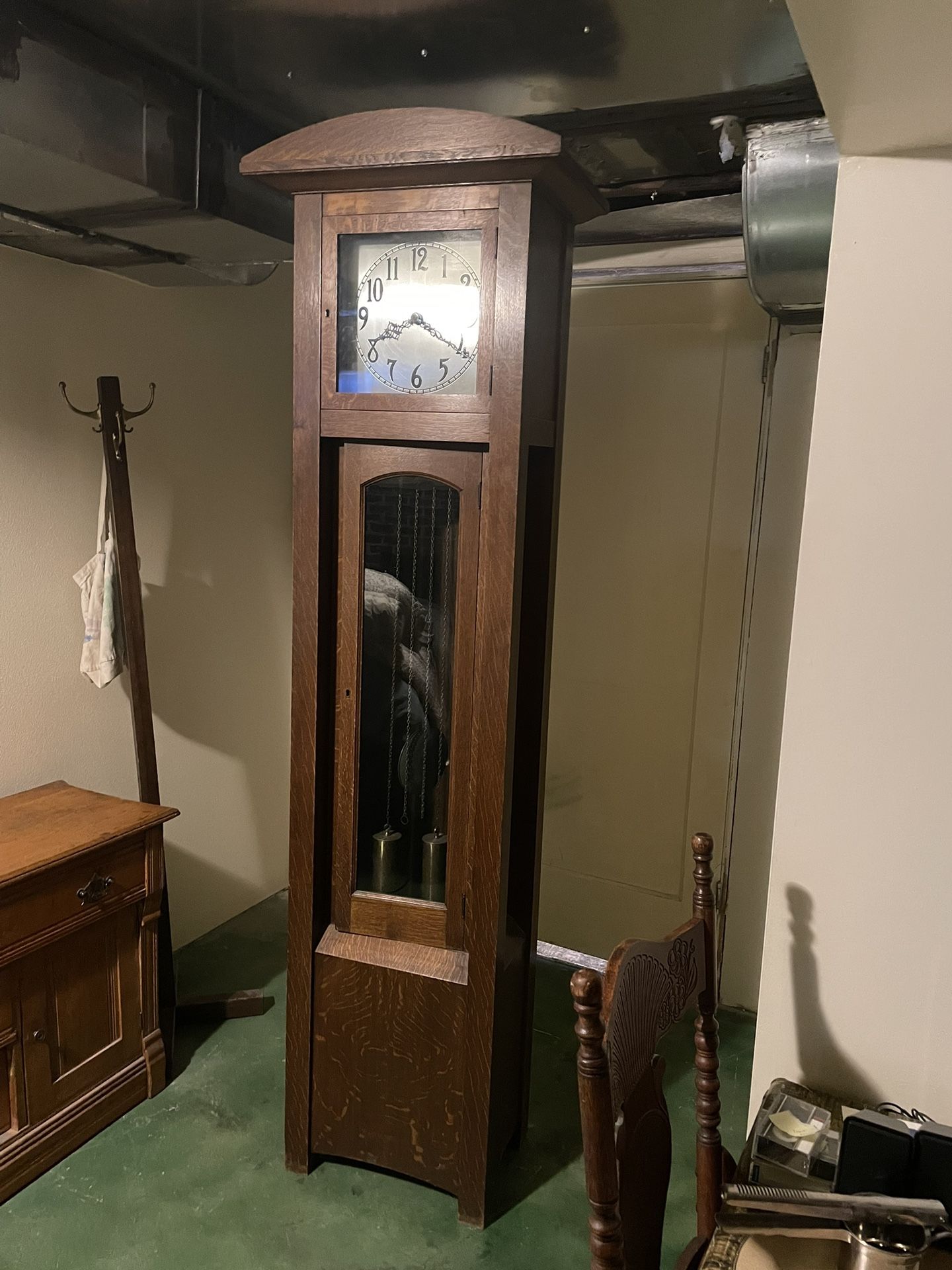 Antique Grandfather Clock