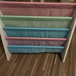 Kids Montessori Bookshelf Bookcase 
