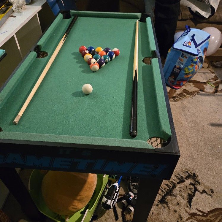 Pool & Foosball Table