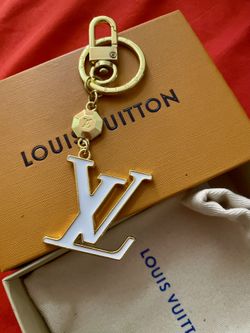 LV Facettes Bag Charm & Key Holder
