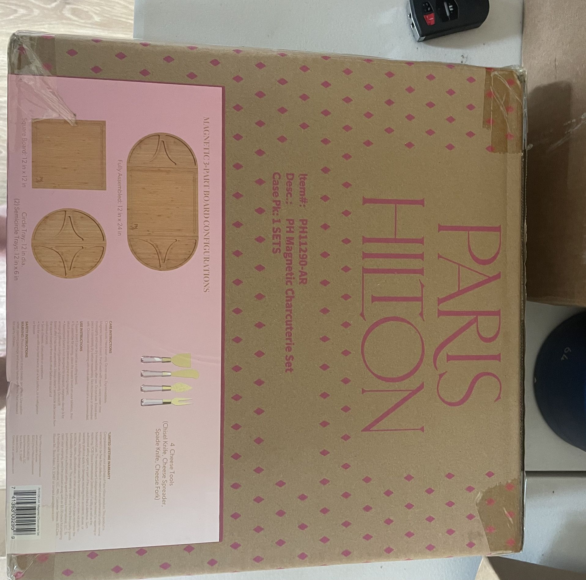Paris Hilton Charcuterie Board