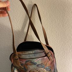 Anuschka Purse Handpainted