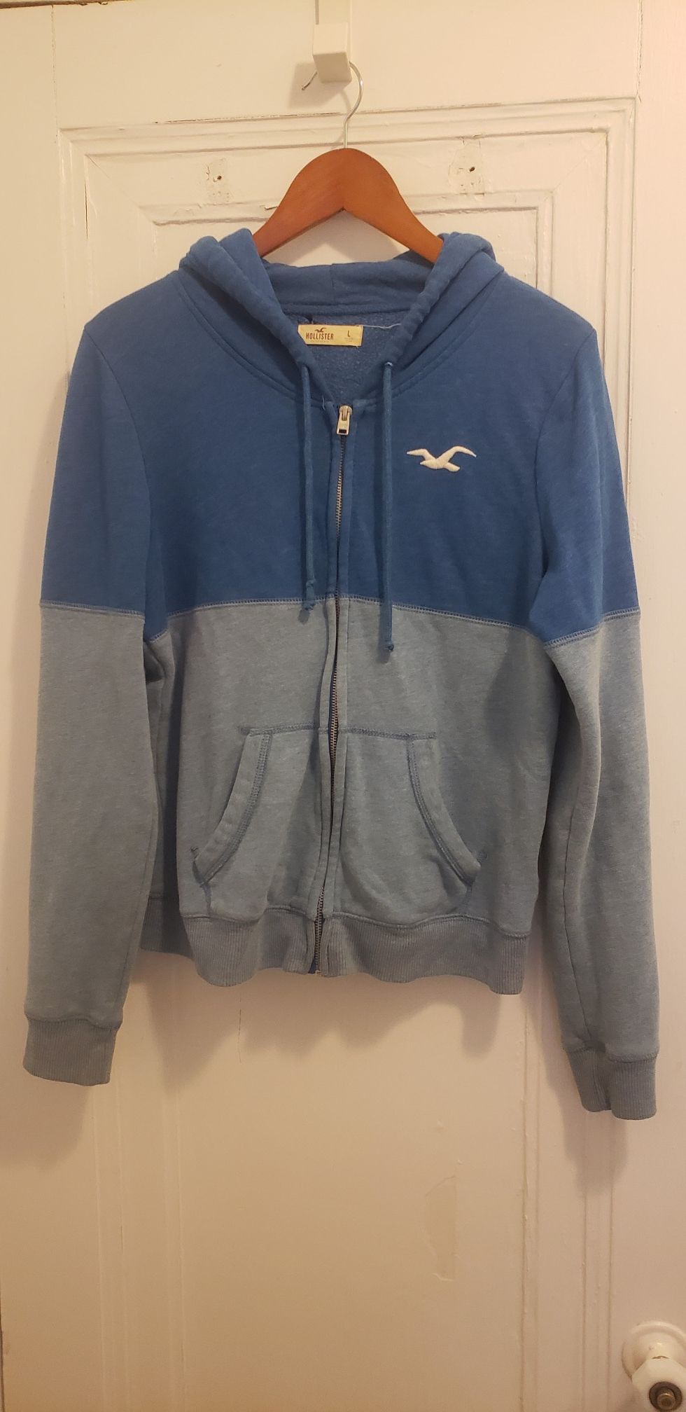 Hollister Youth Full Zip Hoodie Size L (Adult Small) Pick Up Northside