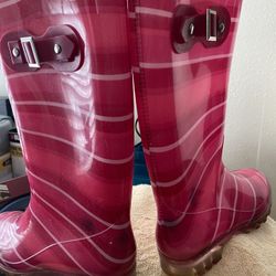 Rain Boots.