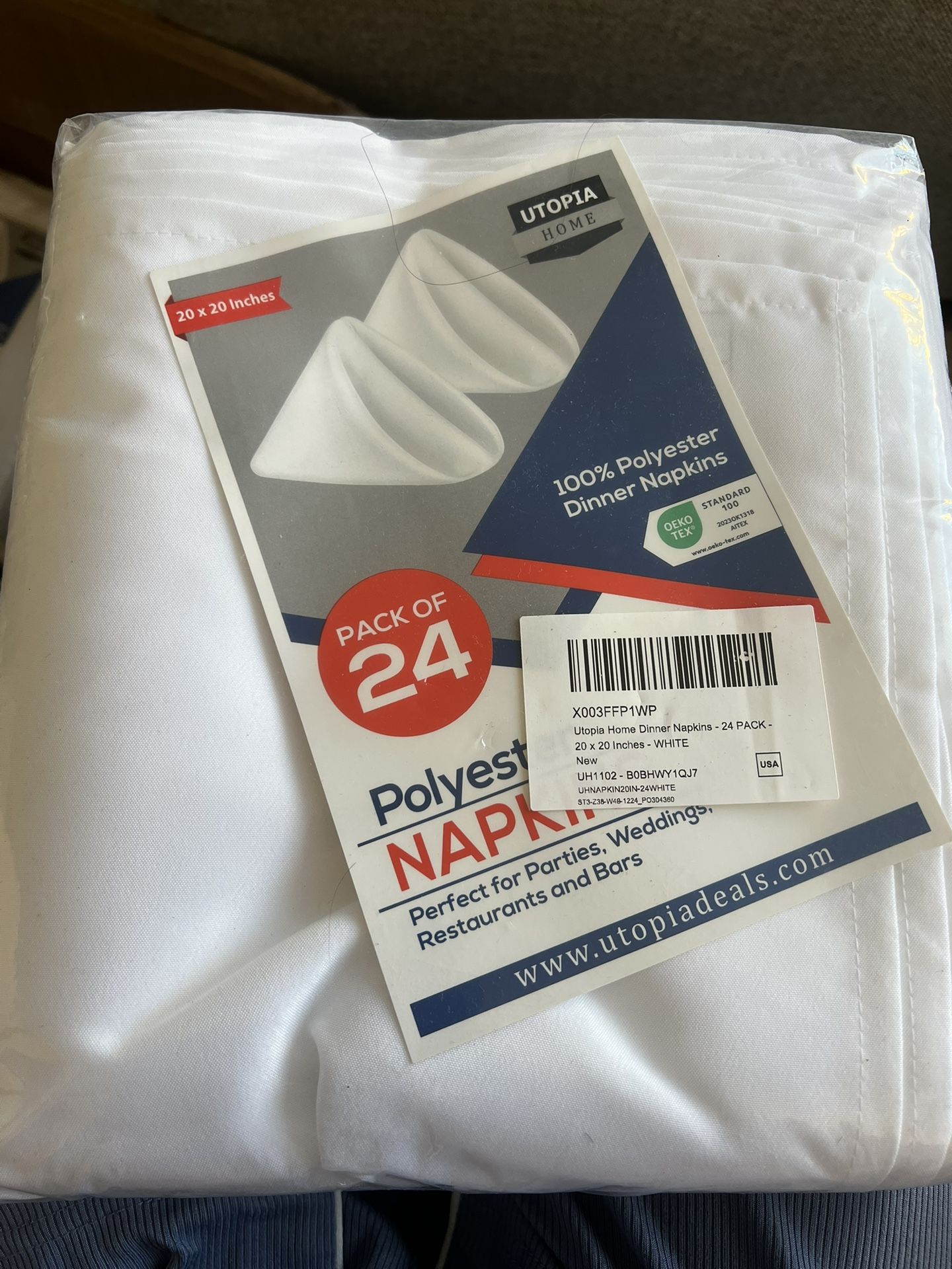 Polyester White Napkins