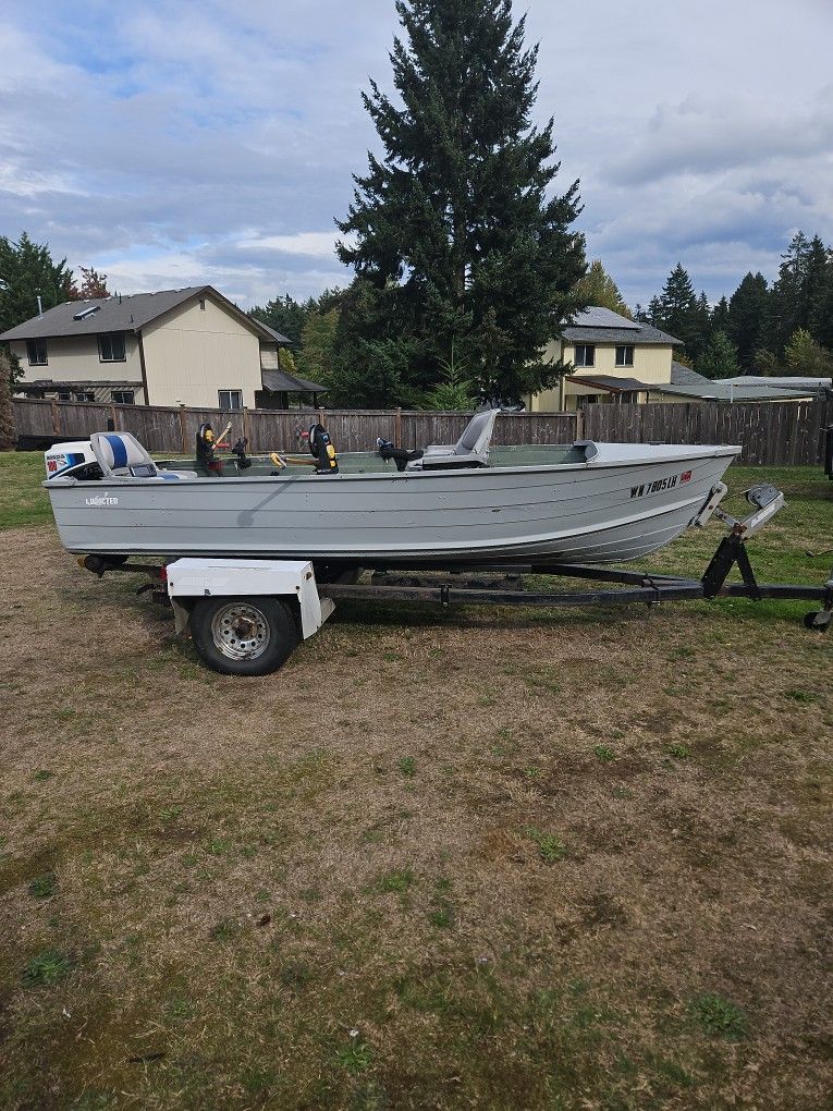 14 Ft. fishing boat fully  Equipped
