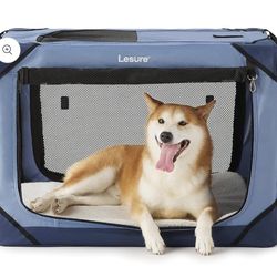 Medium sized foldable dog crate