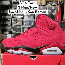 Air Jordan 6, Size 9 Men
