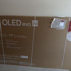 LG 77” C5 OLED evo AI 4K Smart TV (2025) – Brand New Condition – Save Hundreds