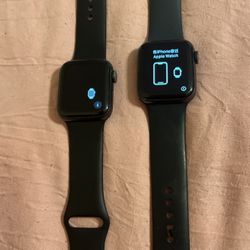 2 Used 40mm SE Apple Watches 