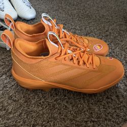 size 10.5 Adidas Adizero Impact TPU Somos Baseball Cleats Men Size 10.5 Orange JH9133 NEW