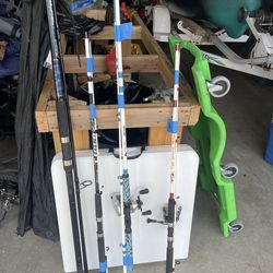 Fishing poles